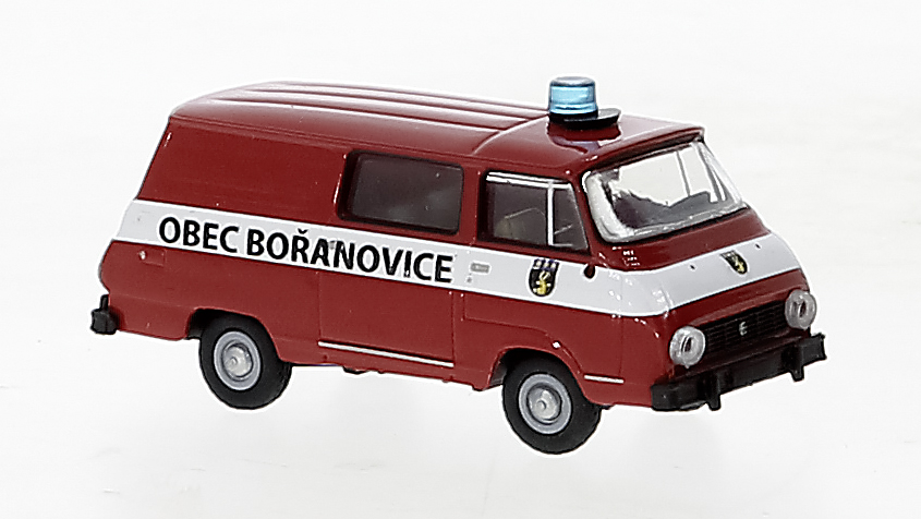 30821 Skoda 1203 Halbbus Obec Boranovice