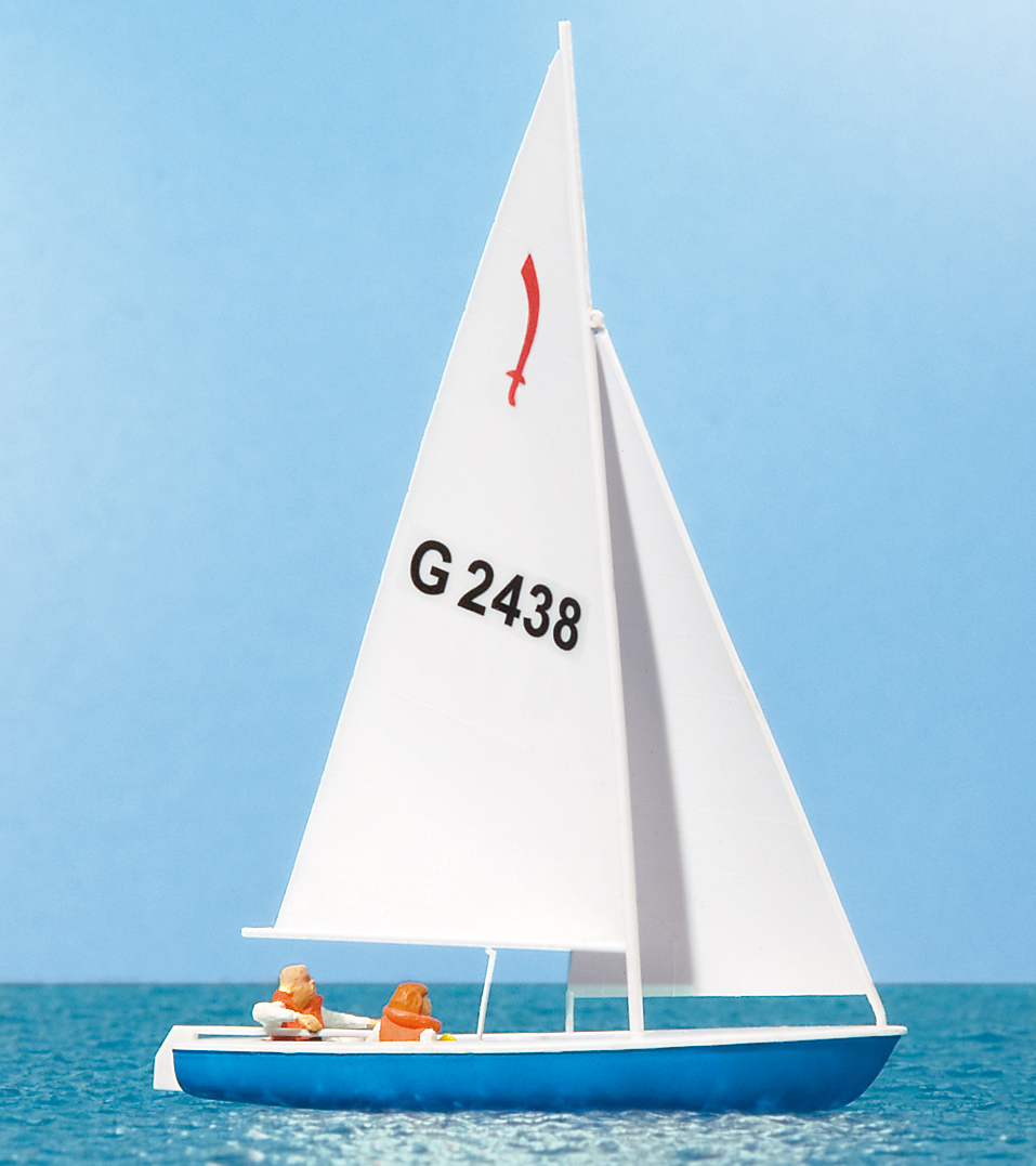 Preiser 10679 Segler (3). Segelboot Korsar