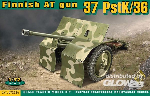 ACE 72534 PstK/36 Finnish 37mm anti-tank gun
