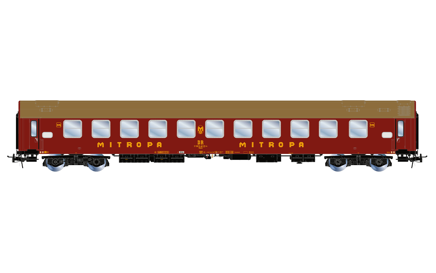 HR4419 DR OSShD-Schlafwagen-Set WLAB 2-tlg Ep.4