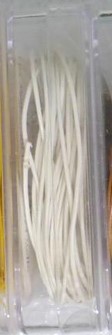 Lux 8961 Kupferlitze weiß 0,06 mm² - 3 m
