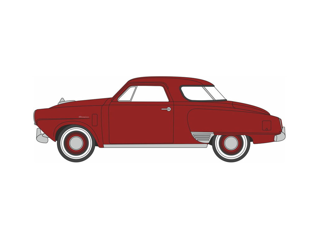 87SC50003 Studebaker Champion Starlight Coupé red