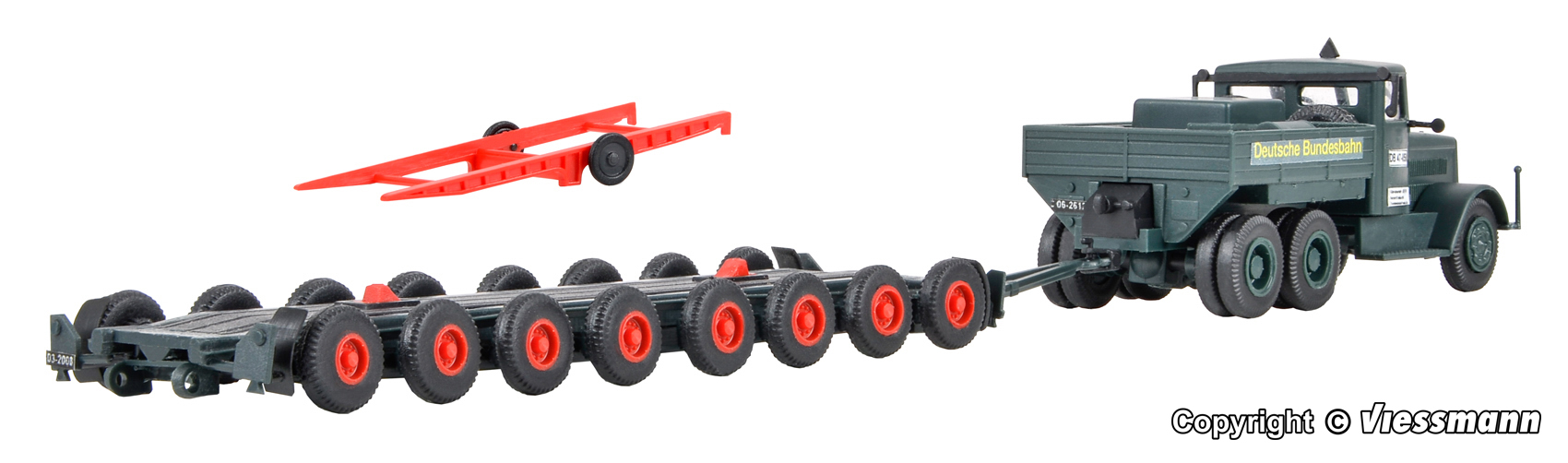 Kibri 13570 Kaelble HZ mit Strassenroller DB