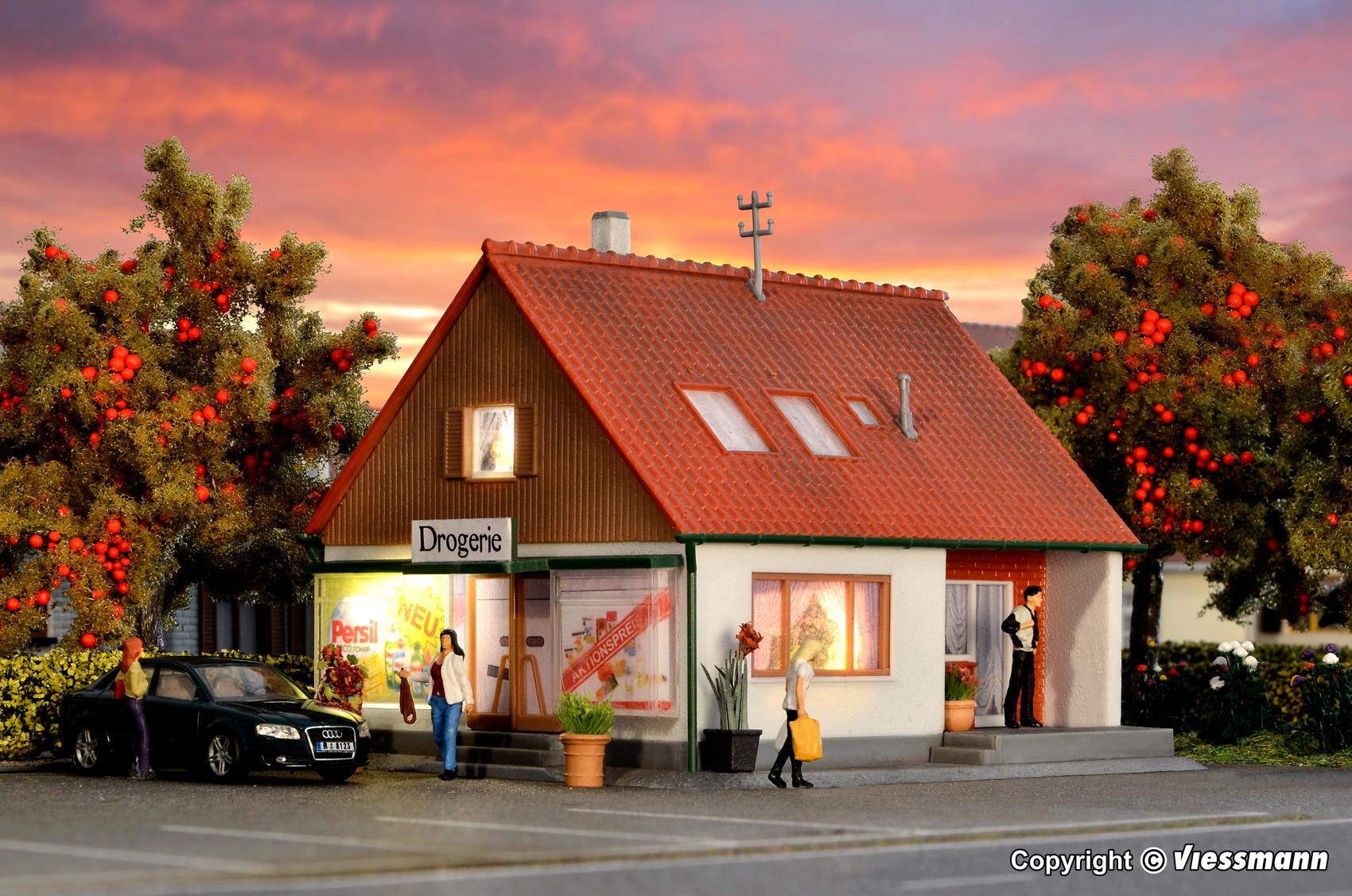 Kibri 38720 Einfamilienhaus mit Laden