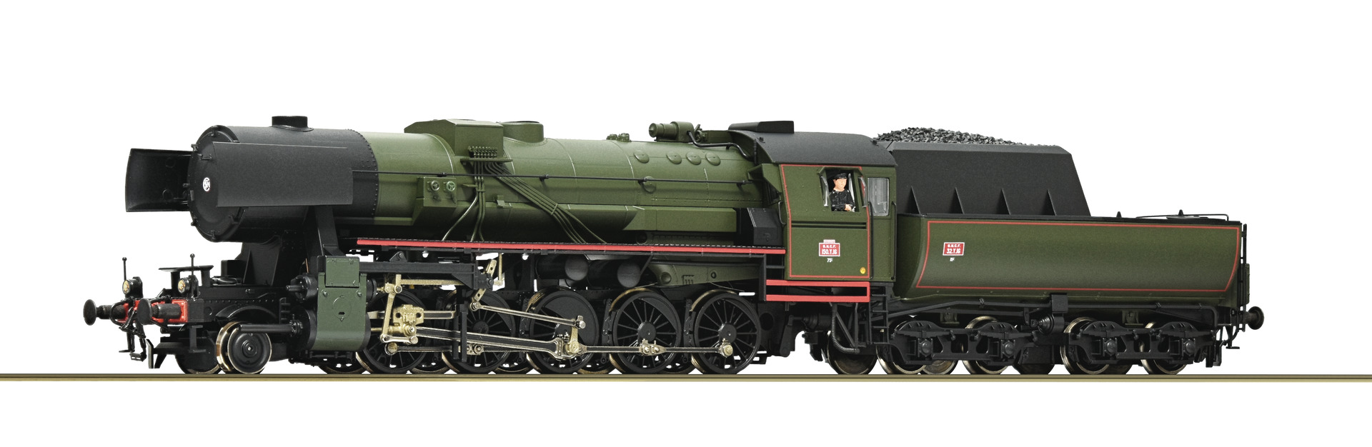 7100038 SNCF Dampflok 150Y (BR52) Ep.3