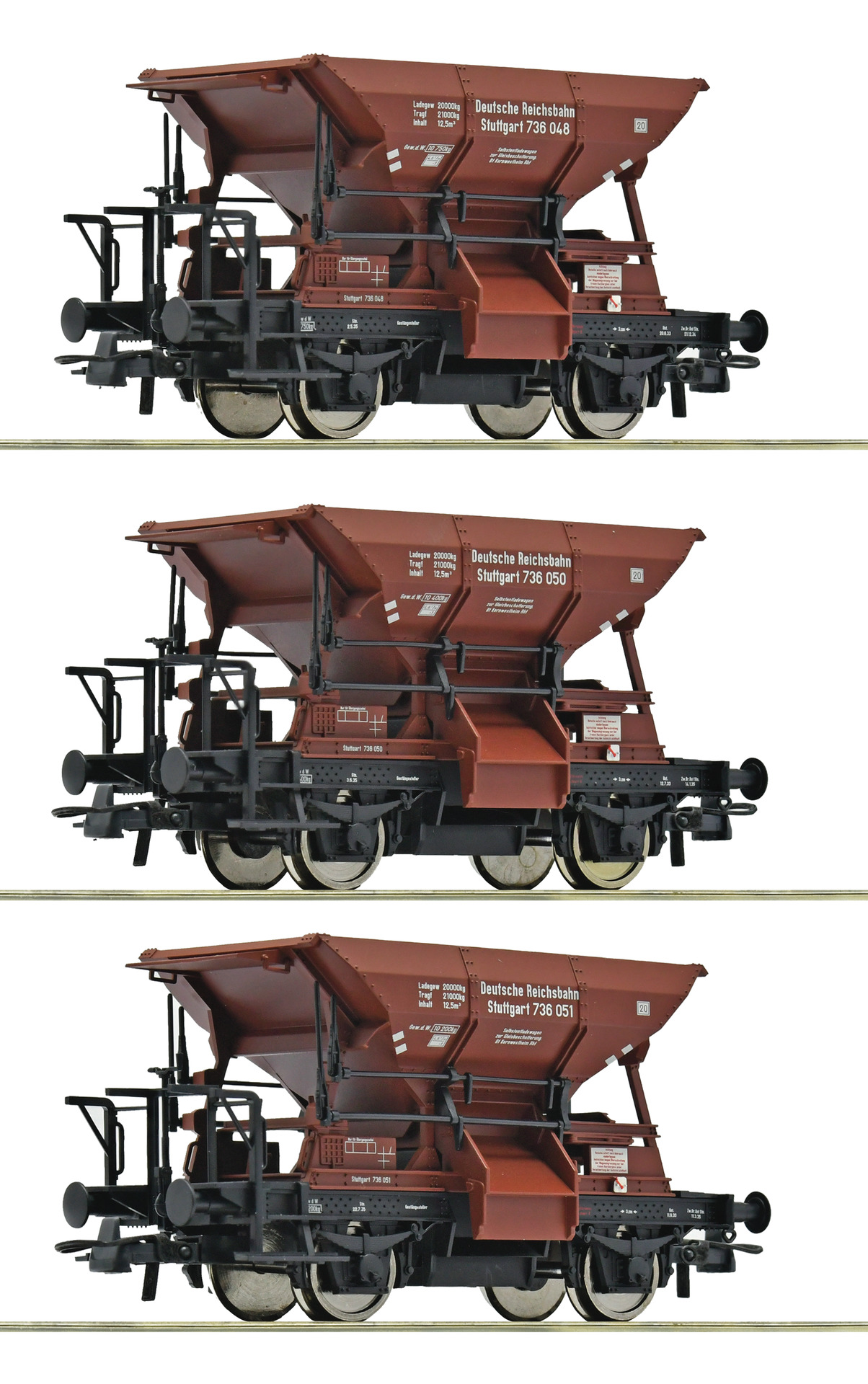 6600265 DRG Talbot-Schotterwagen Set 3tlg. Ep.2