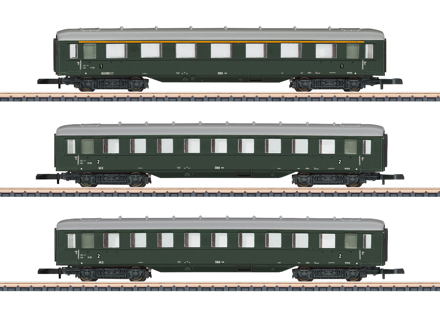87107 ÖBB Schürzenwagen Set 3-tlg. Ep.3