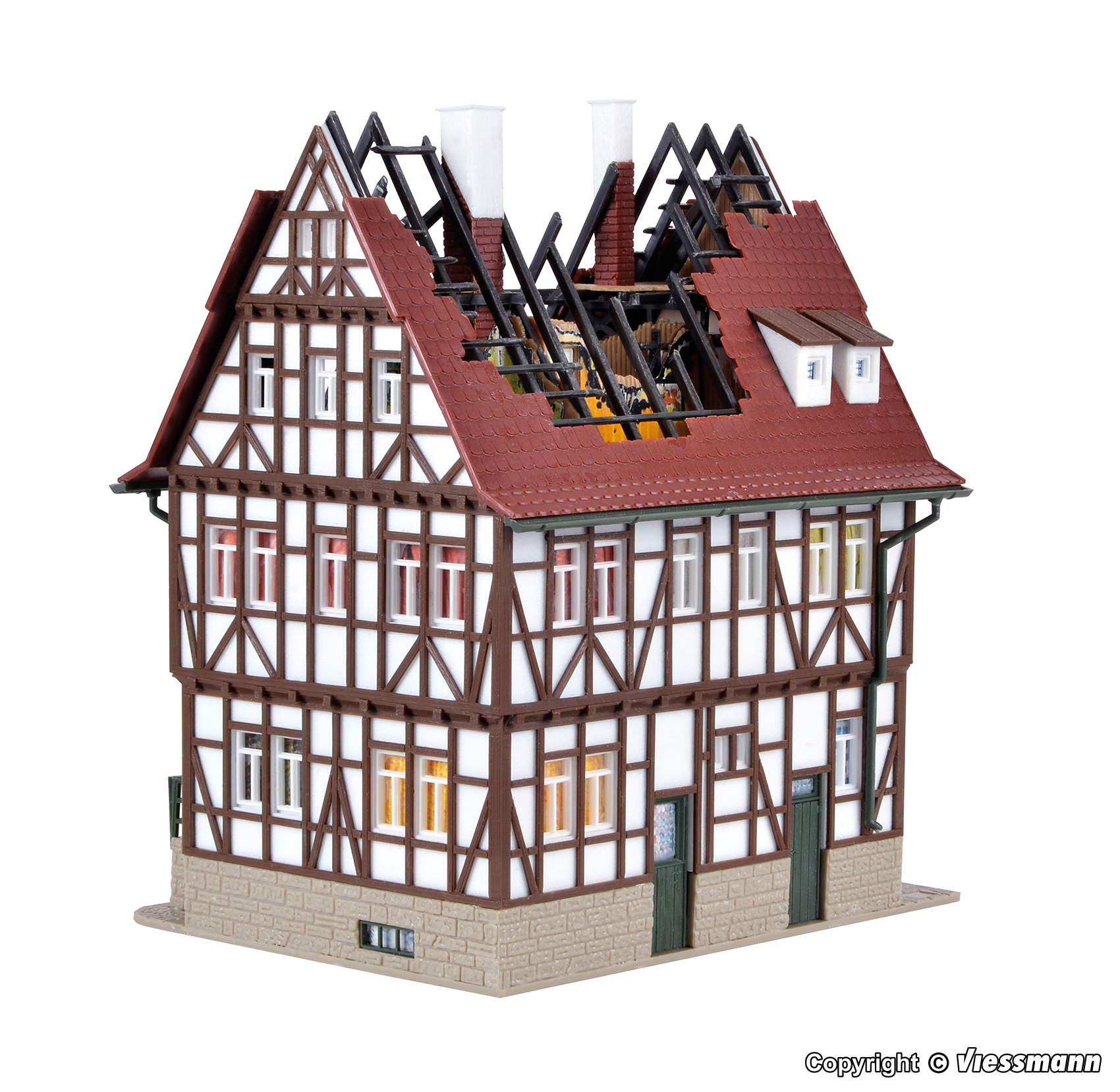43728 Brennendes Haus