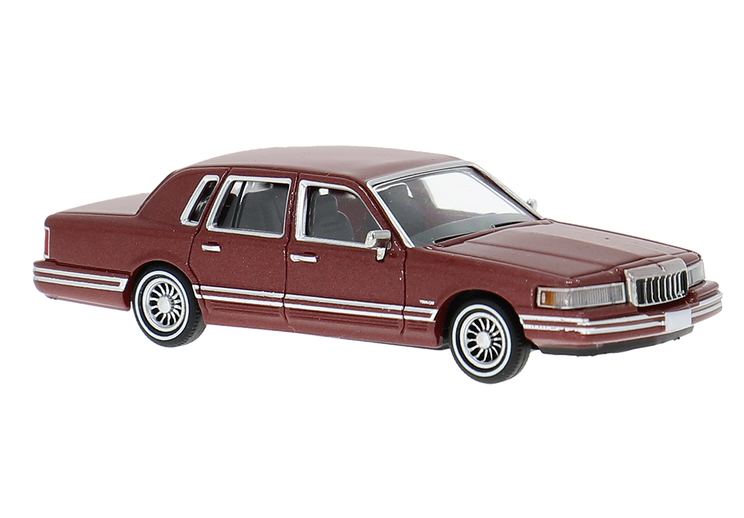 PCX870909 Lincoln Town Car dunkelrot-met. (1990)