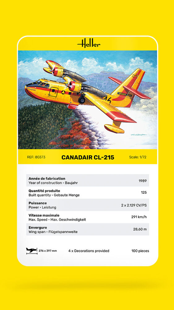 Heller 80373 Canadair CL-215