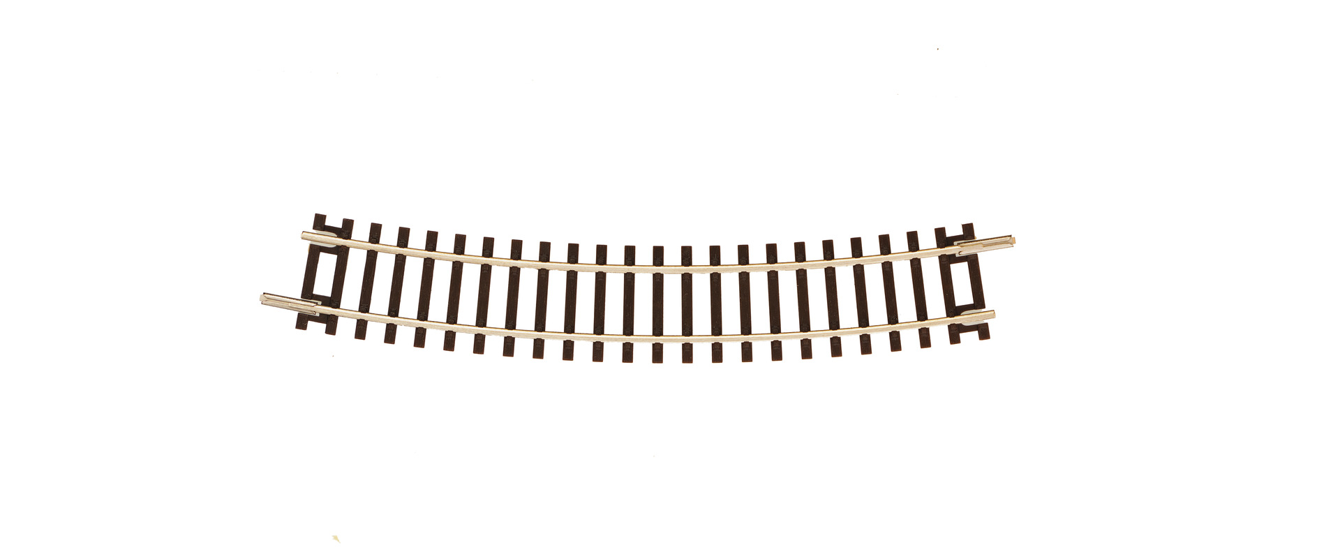 4080220 Gebogenes Gleis R220 20° - R2 365mm