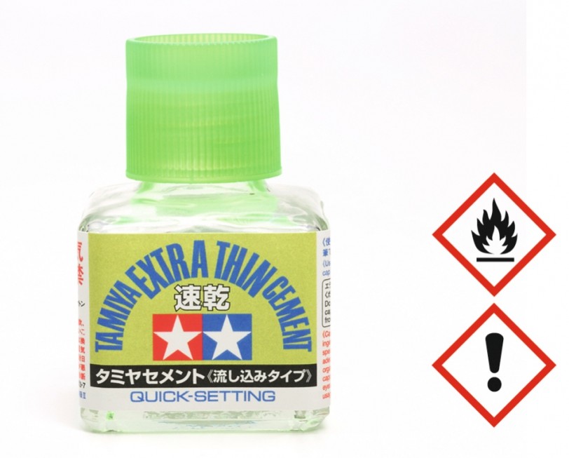 87182 Plastikkleber 40ml Quick extrad. Tamiya