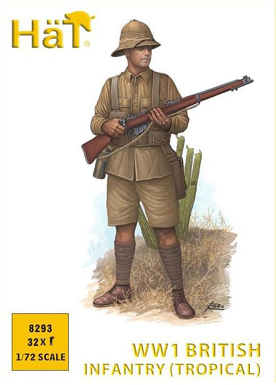 8293 Britische Infanterie, Tropen