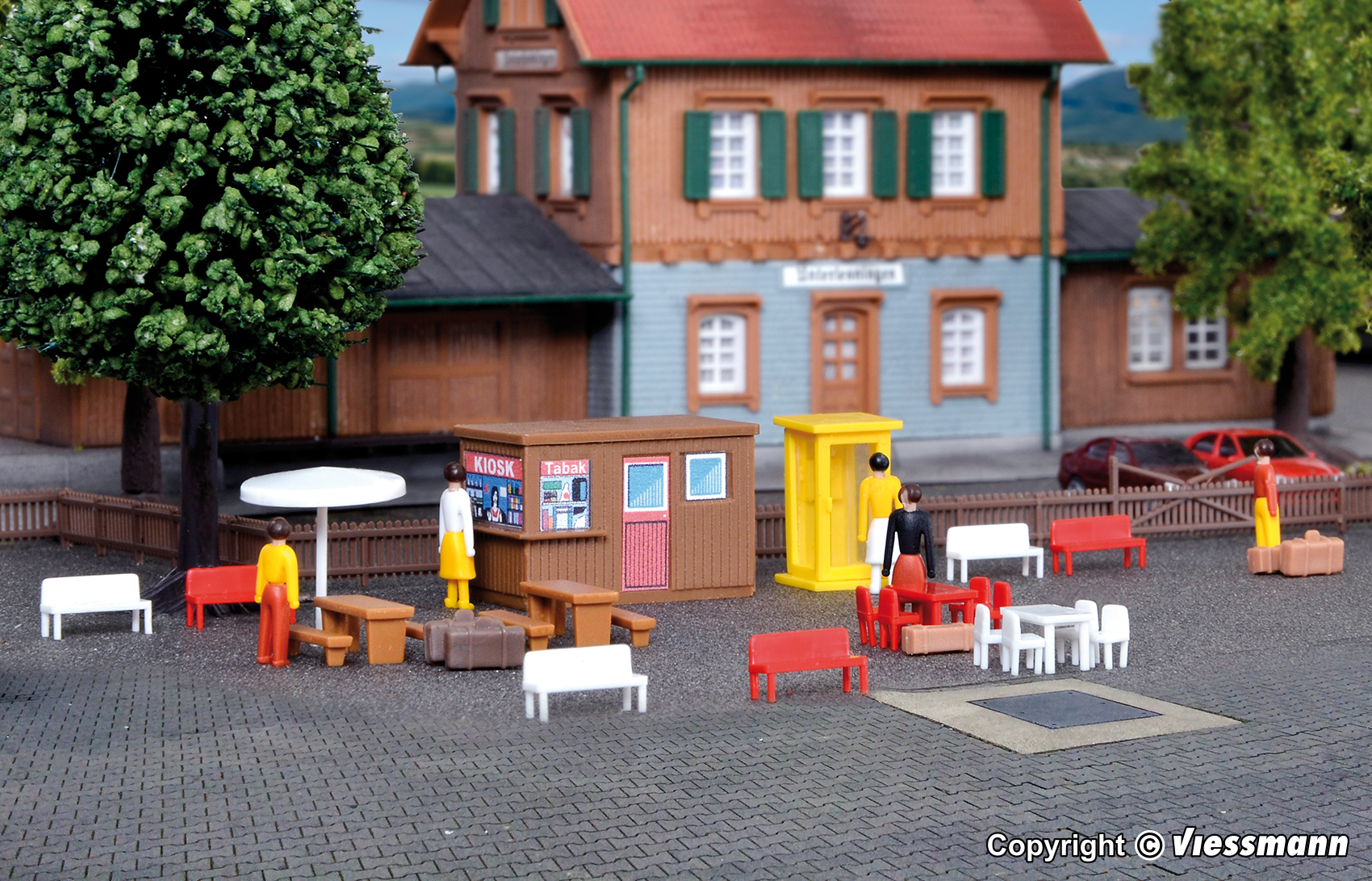 Kibri 37490 Deko-Set Figuren