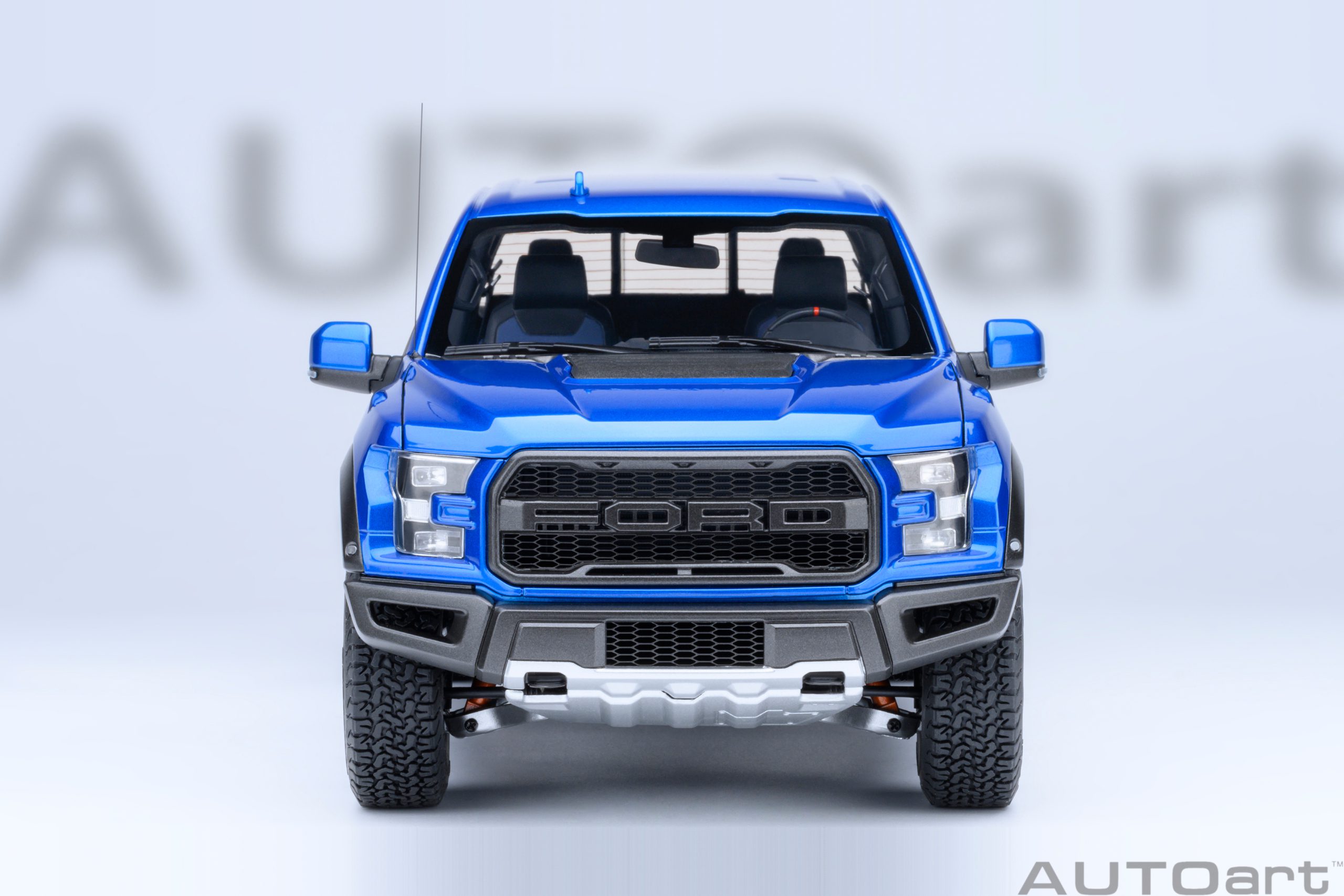 AUTOart 72949 Ford F-150 Raptor Supercrew 2017 blau