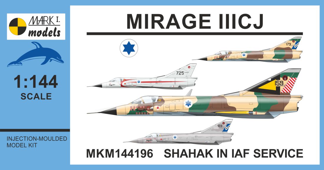 MKM144196 Mirage IIICJ Shahak in IAF Service