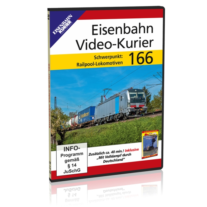 8566 DVD - Eisenbahn Video-Kurier 166