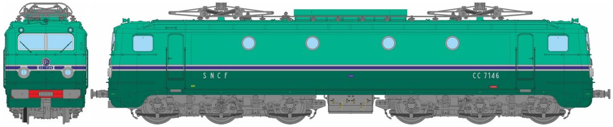 JM-005S SNCF E-Lok CC-7100 Ep.3
