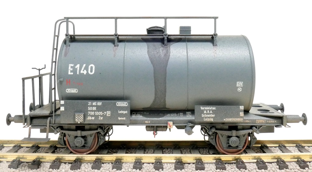 Exact-train 22089 DR Speiseöl Leichtbaukesselwagen Ep.4