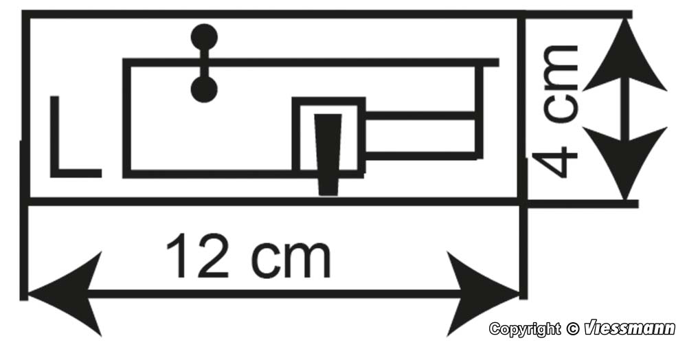 Kibri 37434 Bekohlungsanlage mit Wasserkran