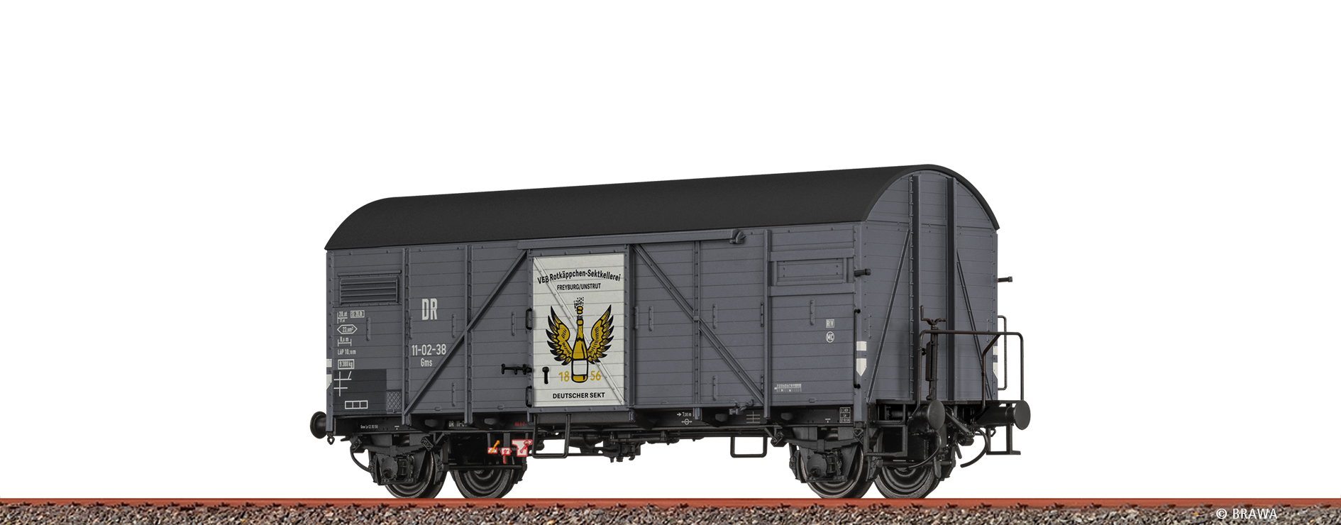 51189 DR  Rotkäppchen“ged. Güterwagen Ep.3