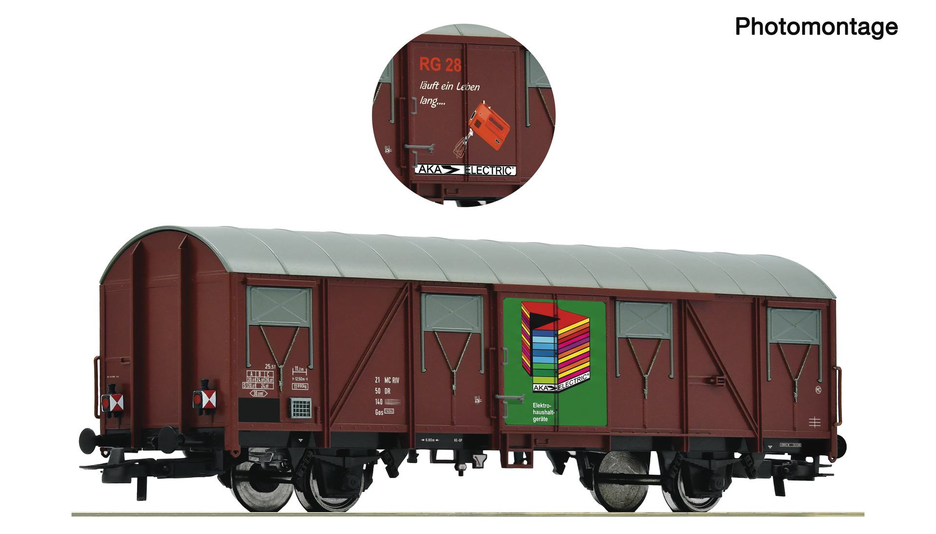 76608 DR Gedeckter Güterwagen Gos Ep.4