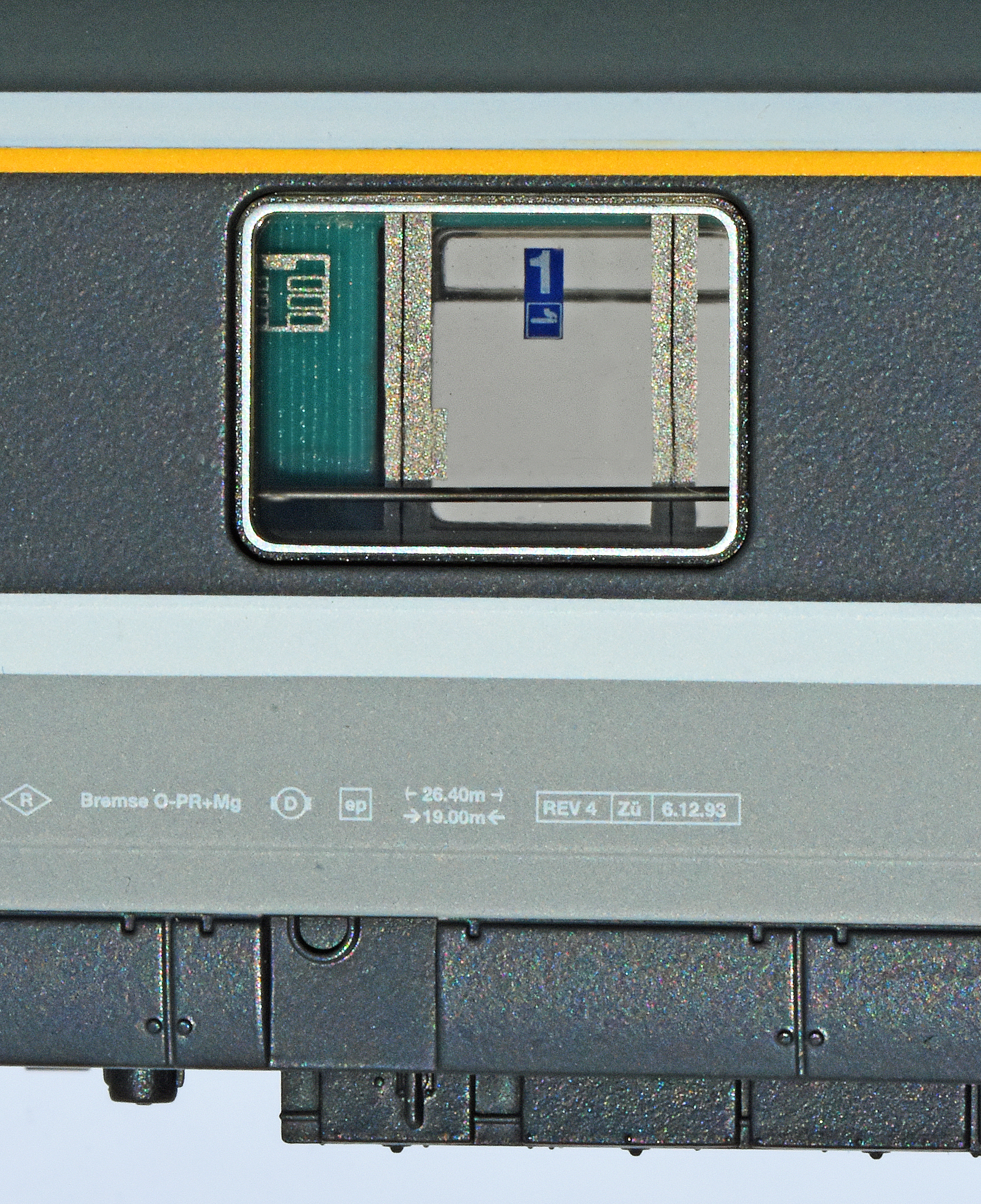 LS Models PI9708 SBB Reisezugwagen-Set EC51/56 4-tlg Ep.4