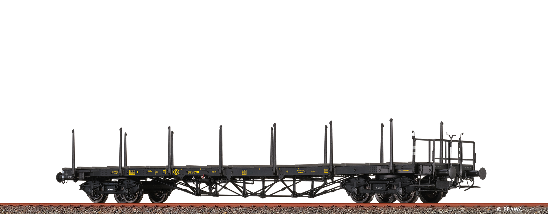 Brawa 51344 SNCB Güterwagen Schienenwagen Ep.3
