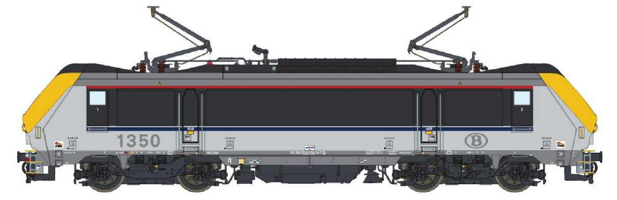 13002AC SNCB E-Lok HLE 13 (1350) Ep.6 AC