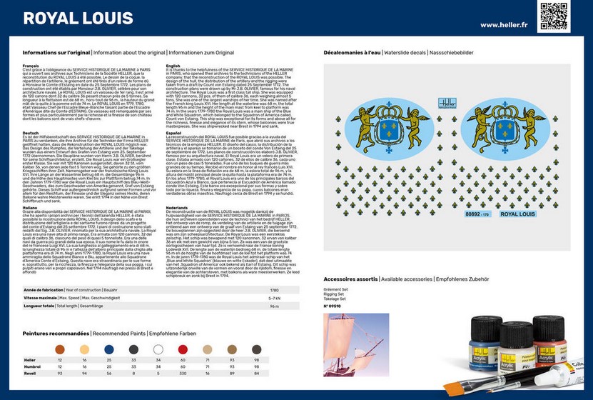 80892 Segelschiff Royal Louis