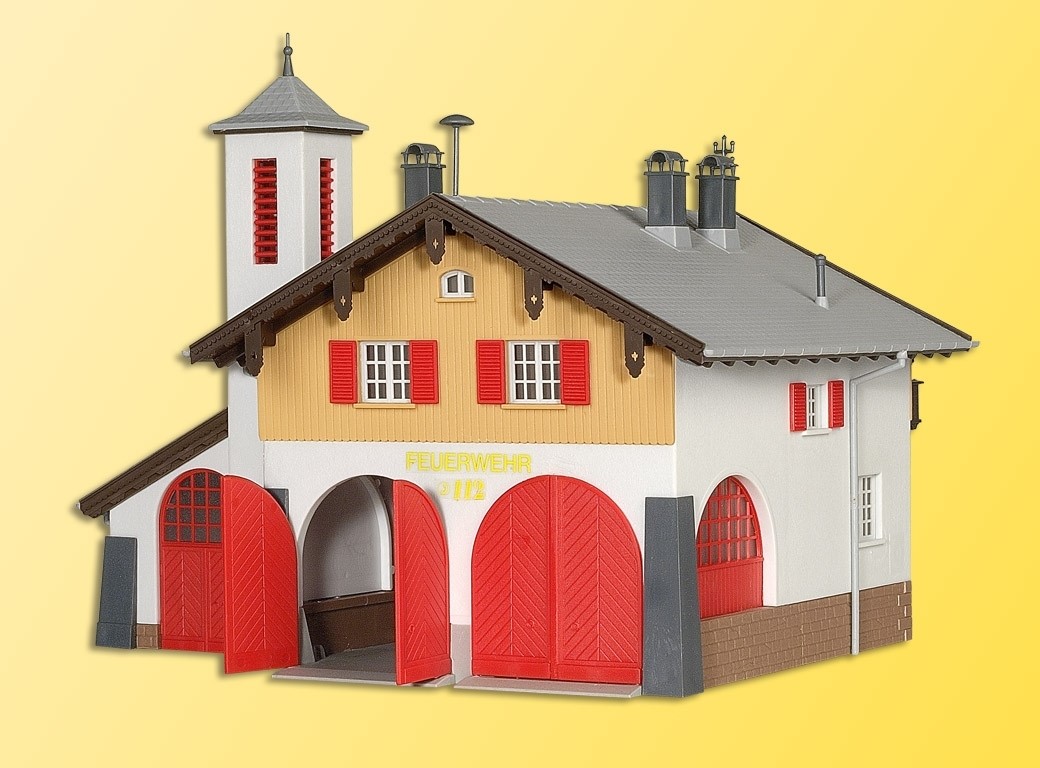 Kibri 39214 Feuerwehr mit Dorfgemeinschaftshaus