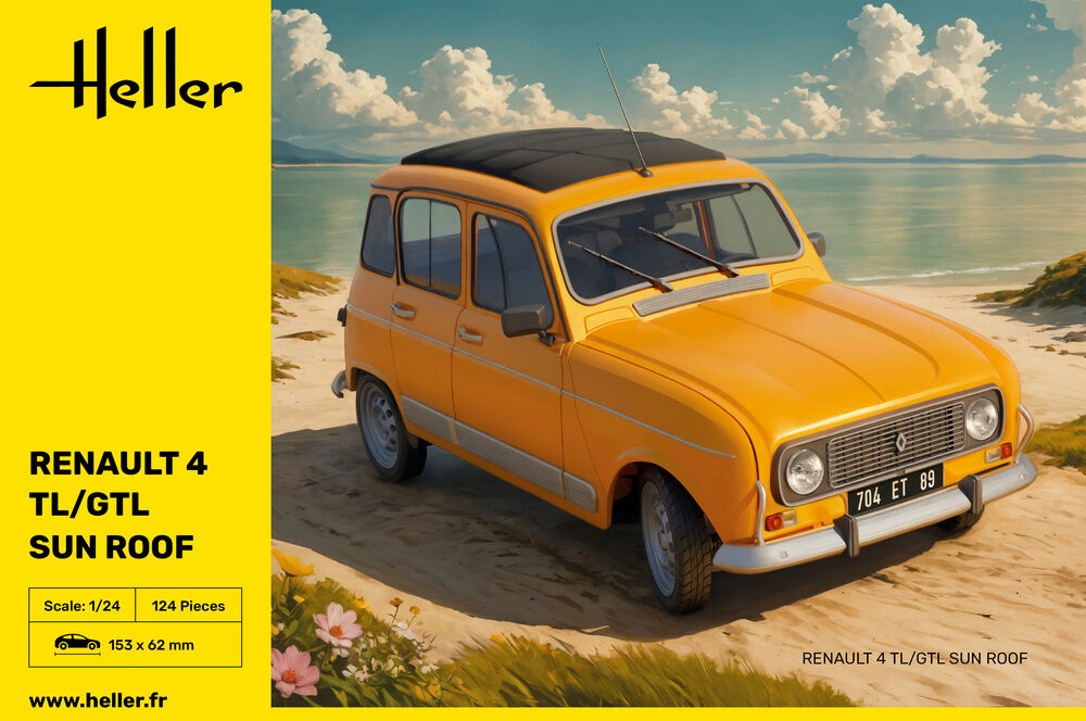 82704 Renault 4 TL/GTL Sun Roof