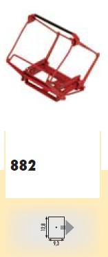 Sommerfeldt 882 DR Stromabnehmer rot