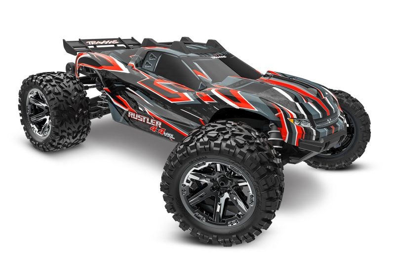TRX67376-4-RED Rustler 4x4 VXL HD rot 1/10 Stadium-Tru