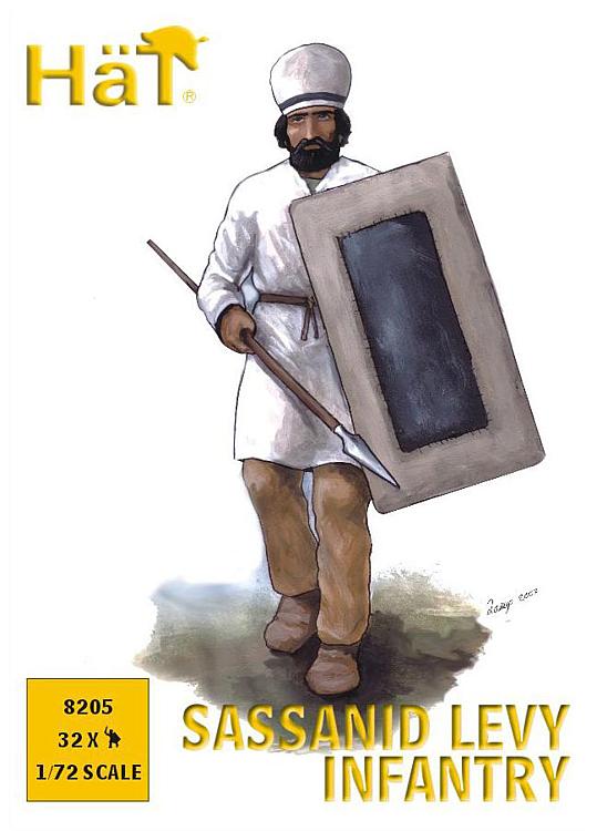 8205 Sassanidische Einberufenen Infanterie