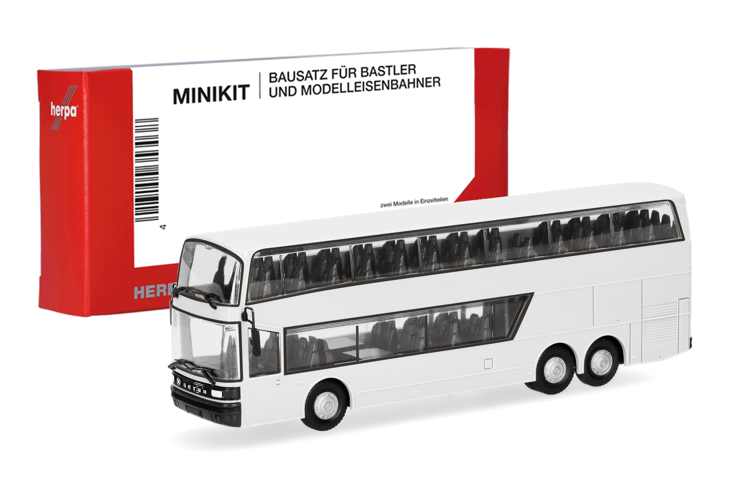 014335 MiniKit: 1x Setra 228 DT weiß