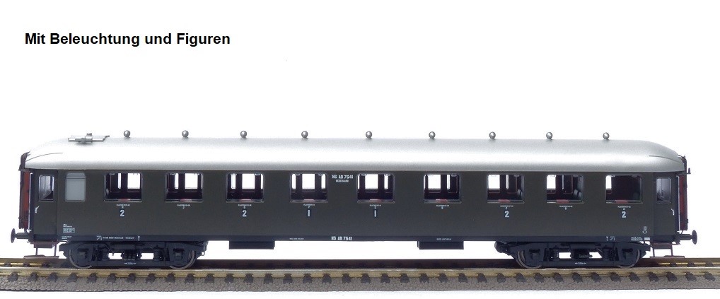 Exact-train 10040 NS Personenwagen AB7522 1./2.Kl. Ep.2