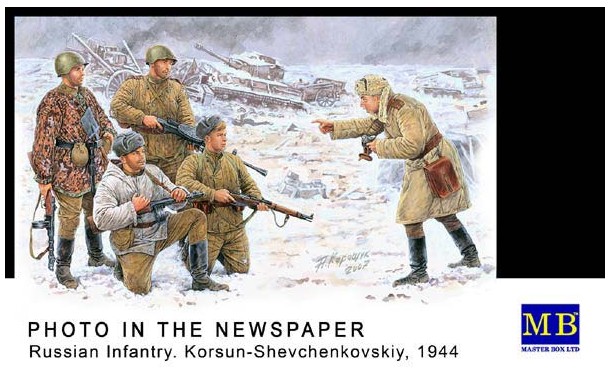 MB3529 Russian Infantry Korsun-Shevchenkovskiy