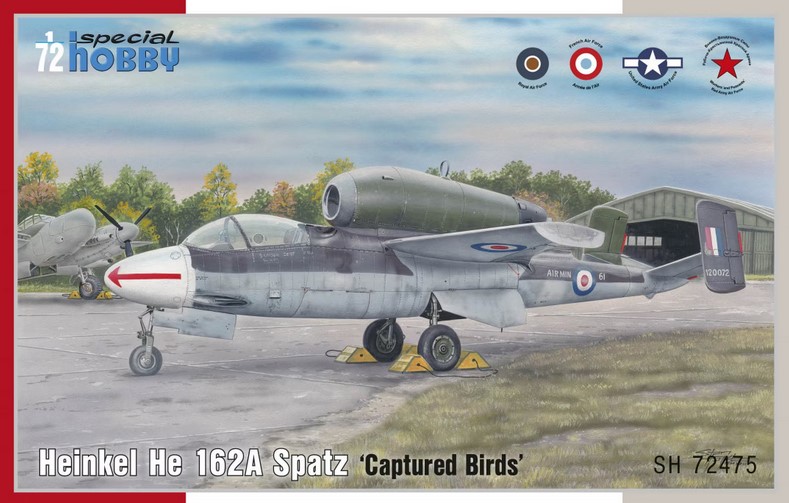 SH72475 Heinkel He 162A Spatz 'Captured Birds'