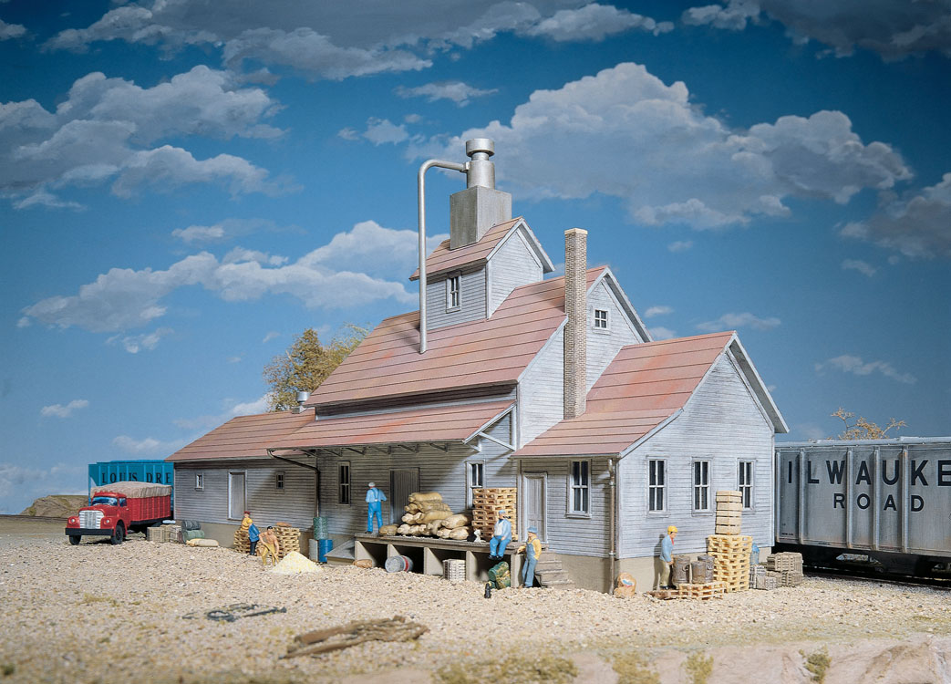Walthers 3061 Sunrise Feed Mill-HO