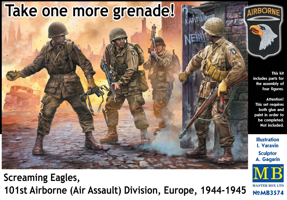 MB3574 101st Airborne, Europe, 44-45