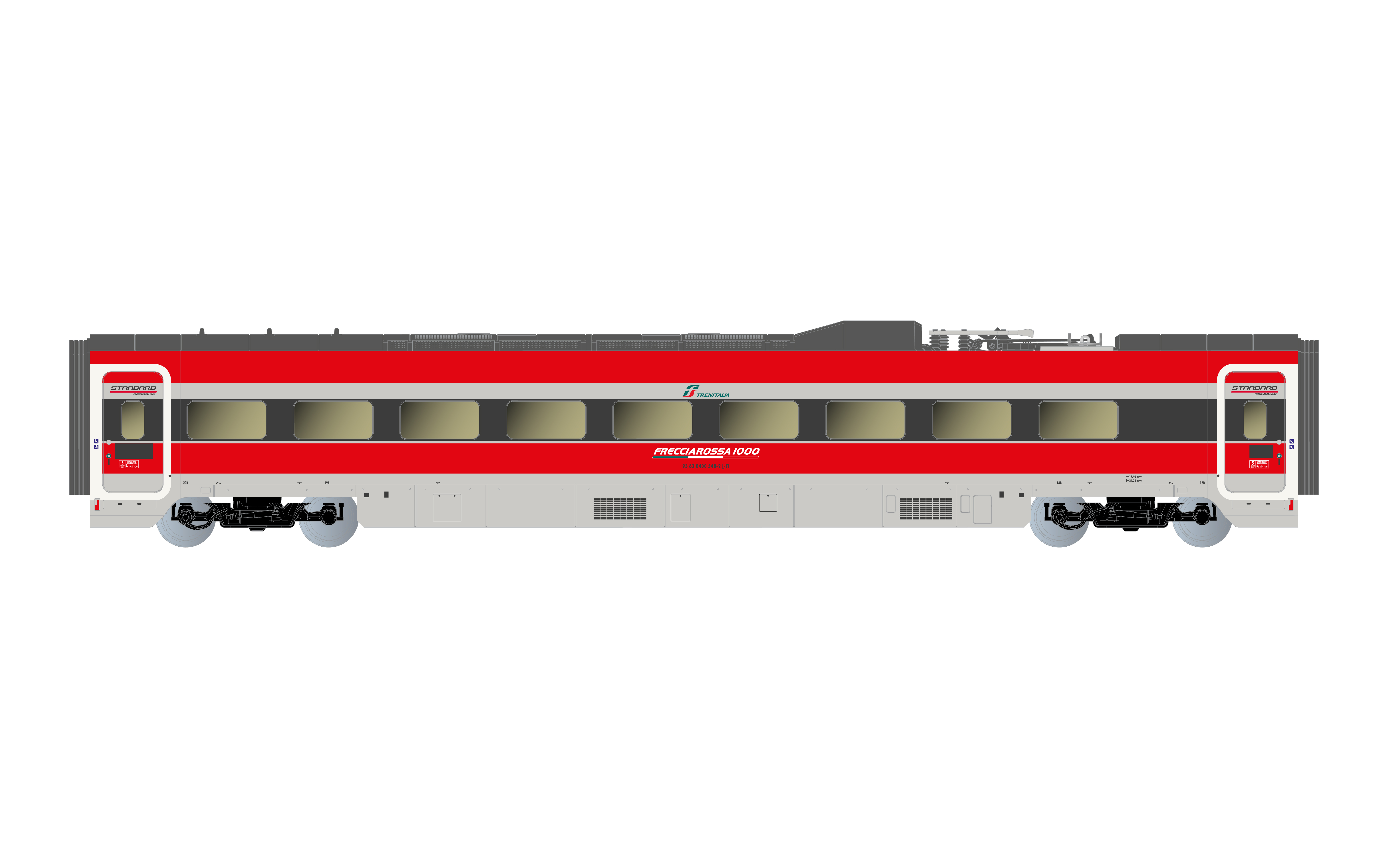 HN3514 FS Zwischenw. "Frecciar." Set 4tlg. Ep.6