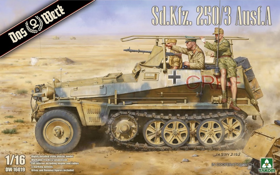 DW16019 Sd.Kfz. 250/3 Ausf. A