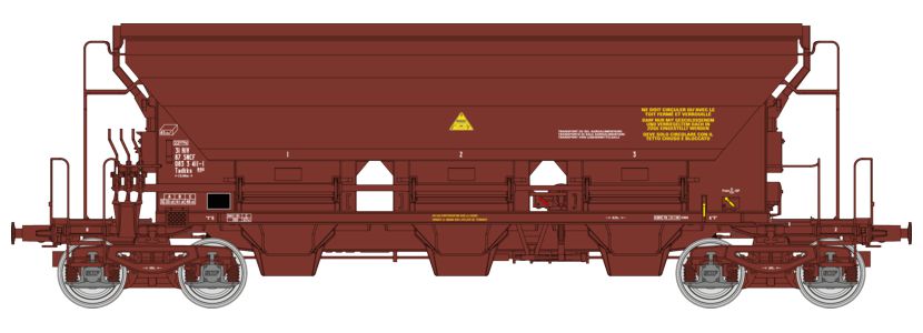 WB-842 SNCF Schüttgutwagen T8 Tadkks Ep.4/5
