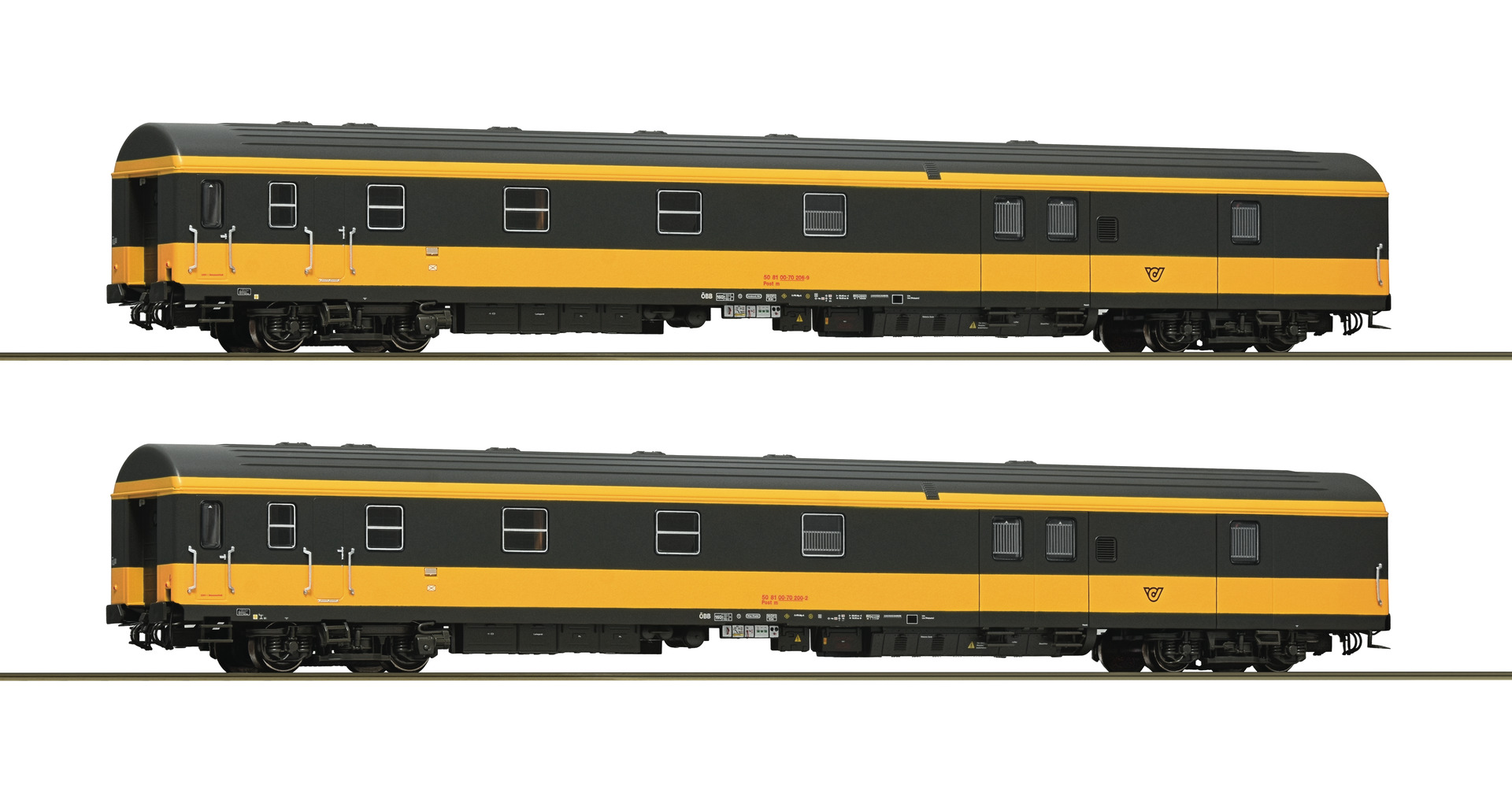 6210188 ÖBB Bahnpostwagen Post-m Set 2tlg. Ep.5