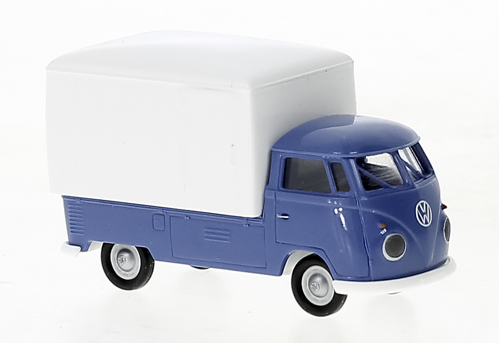 32857 VW T1/2b Großraumkoffer brillantblau/wei