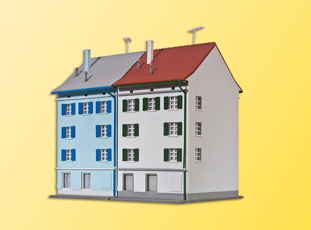 Kibri 36841 Stadthäuser mit Ladengeschäft, 2 St.