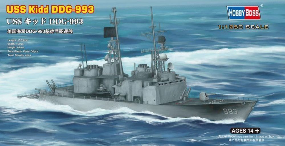 82507 Hobby Boss: USS Kidd DDG-993