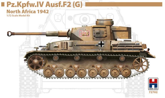 72702 Pz.Kpfw.IV Ausf.F2 (G)