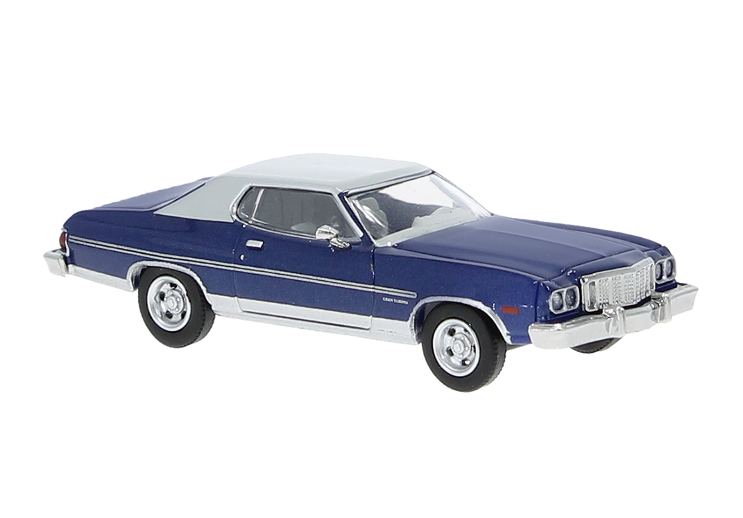 19731 Ford Gran Torino blau/lichtblau